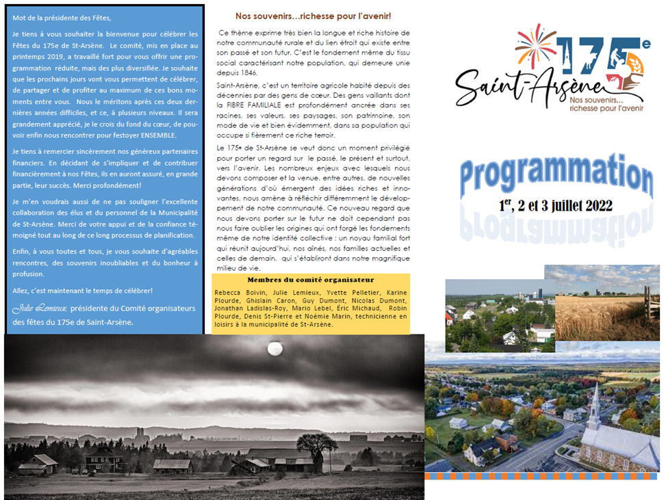 Dépliant officiel 175e P.1