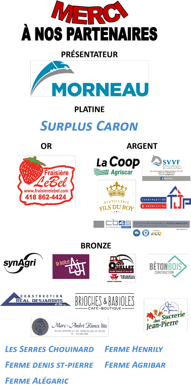 PARTENAIRES FÊTES 175E